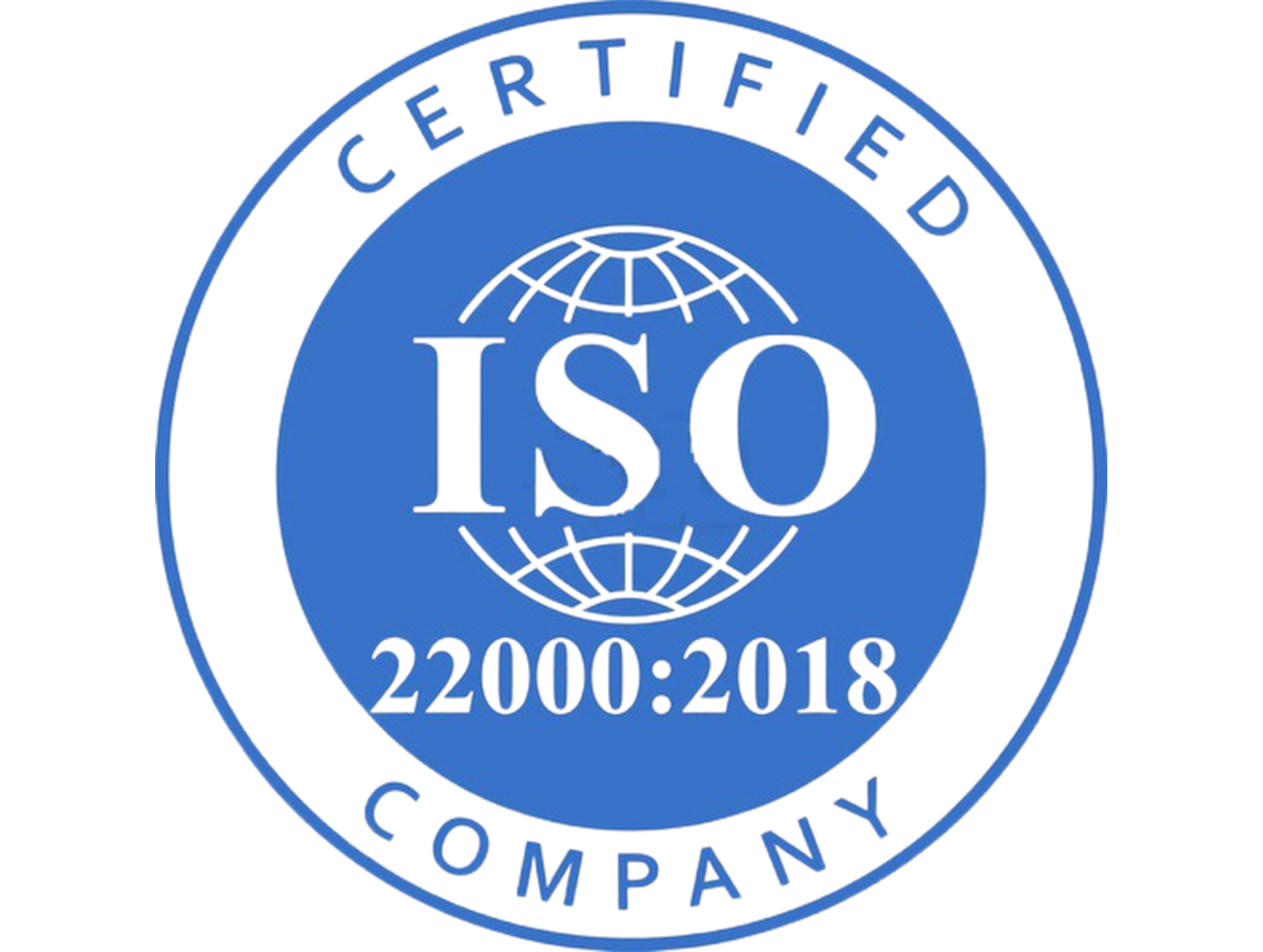 ISO 22000 Certified